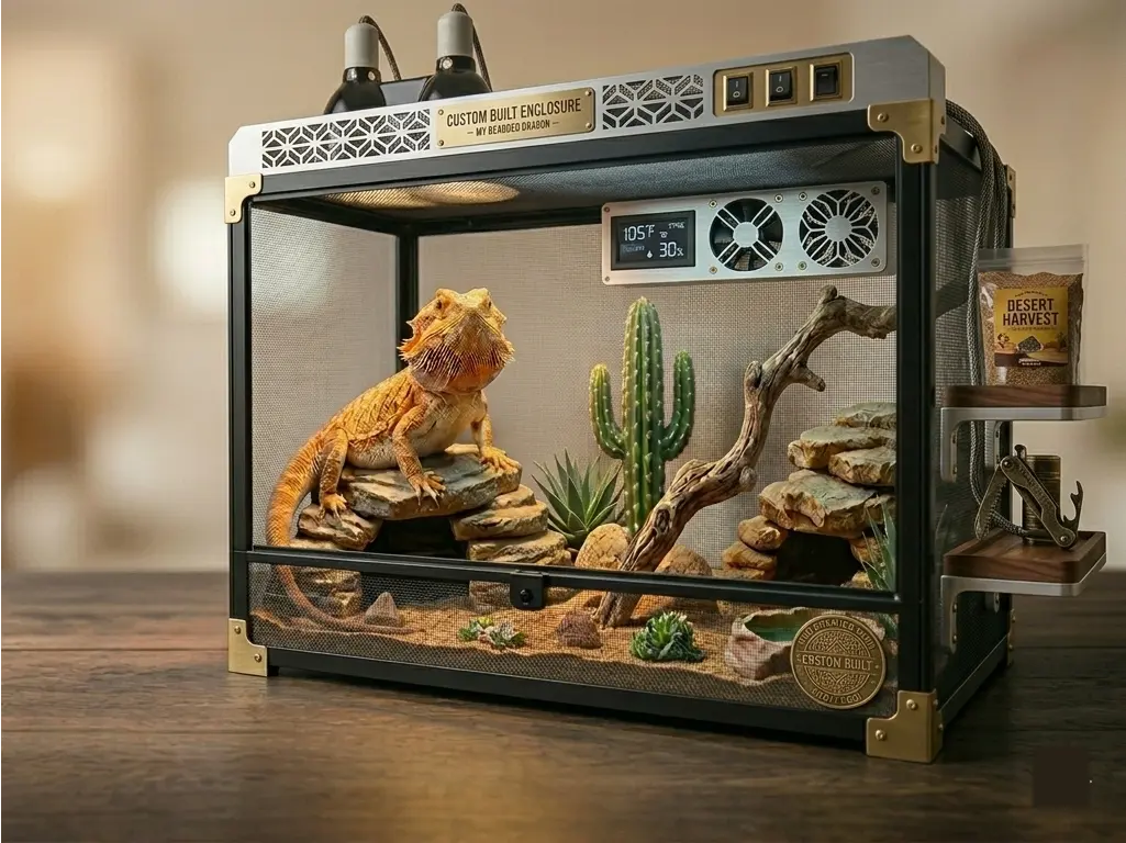 Custom Built Enclosure - Bearded Dragon Enclosure